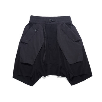 Multi WB Geo-pocket Shorts Black