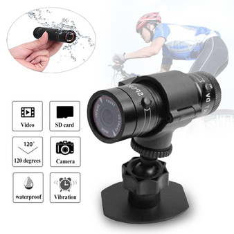 New Sports Camera Full HD 1080P Motorcycle Mountain Bike Bicycle Camera Helmet Action DVR Video Cam Motorcycle Camera Recorder