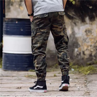 AMERICAN CAMOUFLAGE JOGGER PANTS