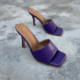 SHUSHU SQUARE HEELS