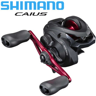 NEW SHIMANO CAIUS Baitcasting fishing reel 3+1BB 7.2:1Ratio HAGANE BODY Centrifugal brake system Made in Malaysia