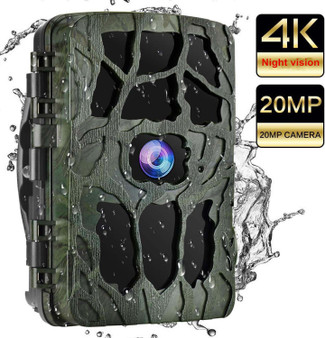 4K Hunting Camera Trap 20MP Infrared Hunt Night Vision