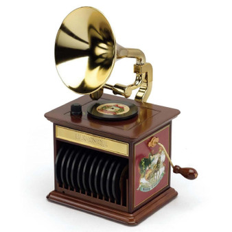 Mr. Christmas Animated & Musical Harmonique Gramophone