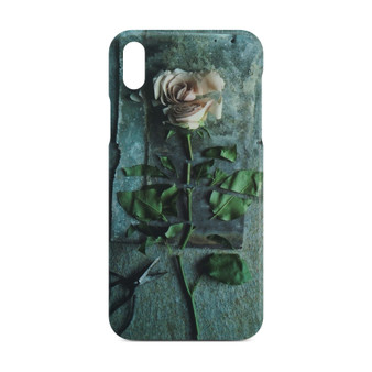 Pink Rose Flower Case for iPhone X