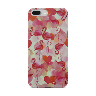 Red Flamingo Slim Case for iPhone 8 Plus / 7 Plus