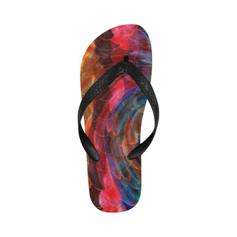 Ray of Twirls Flip Flops for Men/Women (Model 040)