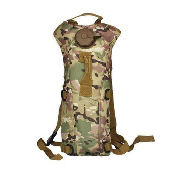 3L Tactical Hydration Water Bag Camp Hike Back Pack Camelback Drinking System