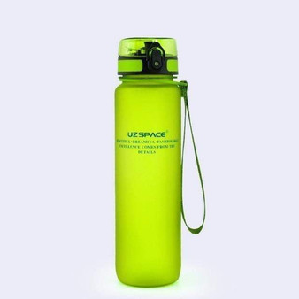UZSPACE 1L Pop-top Water Bottle Leak-Proof Tritan BPA free