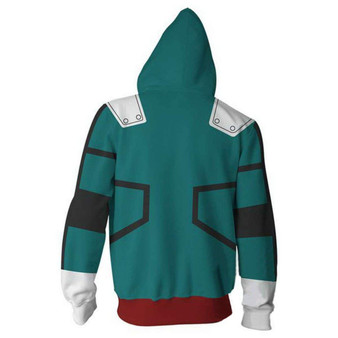 Boku No Hero Academia My Hero Academia Hoodie - Green