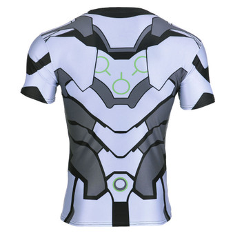 Overwatch Genji T-Shirt Muscle Shirt Compression T