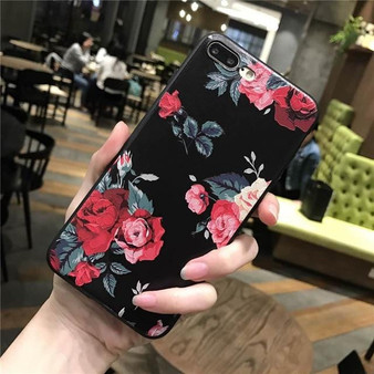 Flower Silicone Soft iPhone Case