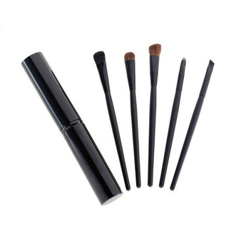 New 5pcs Professional Travel Portable Mini Eye Makeup Brushes Set Smudge Eyeshadow Eyeliner Eyebrow Brush Lip Make Up Brush kit