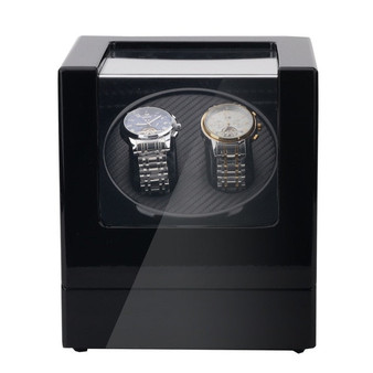 5 Modes 2+0 Mechanical Watch Winder Winding Display Jewelry Storage Box Holder Motor Shaker Rotator Automatic Silent Remontoir