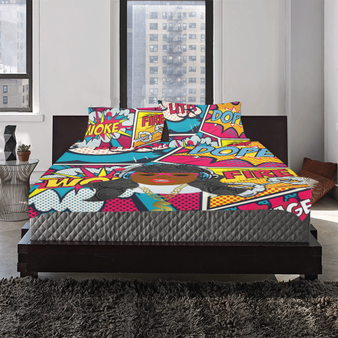 Tuned Out 2 3-Piece Bedding Set