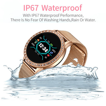 LIGE Fashion smart watch women men Sport waterproof clock Heart rate sleep monitor For iPhone Call reminder Bluetooth smartwatch