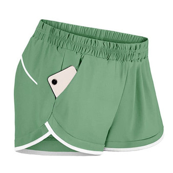 Popular workout shorts with liner pockets for women