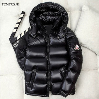 2020 Winter Women's Jacket New Bright Face White Duck Down Jackets Womens Winter Short Slim Hooded Thickened Warm Woman Jacket