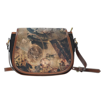 Steampunk Art Saddle Bag