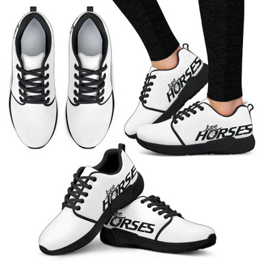Love Horses Shoes White (Women's)