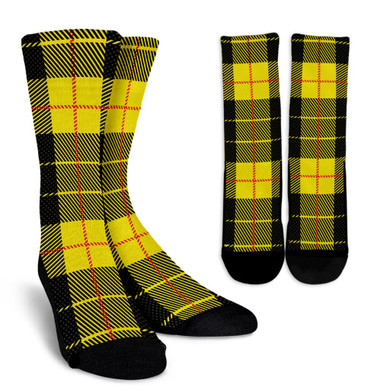 Yellow Tartan Passion Socks
