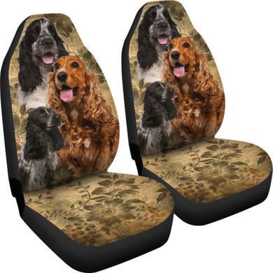 English Cocker Spaniel Car Seat Covers