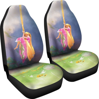 Rapunzel Car Seat Covers
