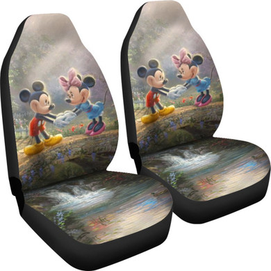 Mickey Love Minnie Car Seat Covers
