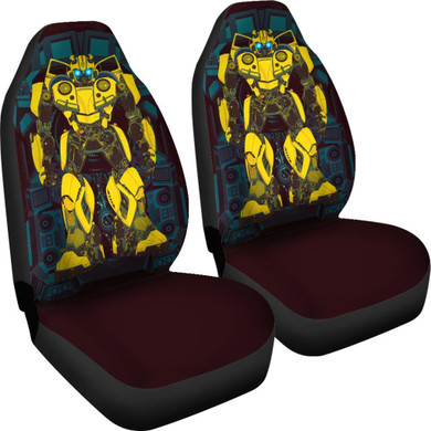Bumblebee Robot Transformer Car Seat Covers
