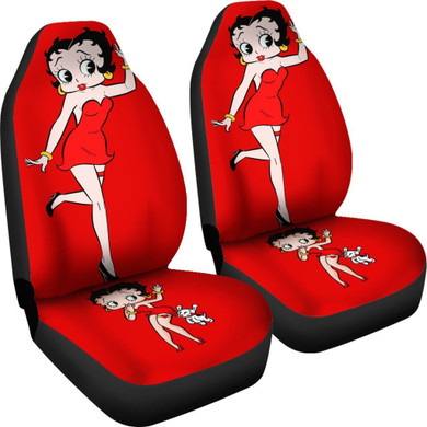 Betty Boop Girl Car Seat Covers