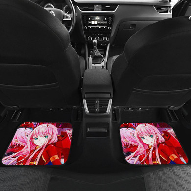 Zero Two Darling In The Franxx Car Floor Mats