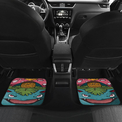 Venusaur Pokemon Wood Monster Car Floor Mats