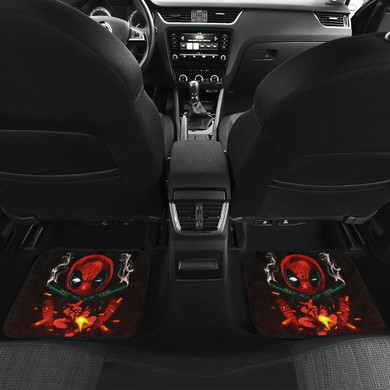 DeadPool Gun Thug Car Floor Mats