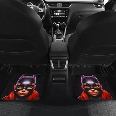Batgirl in black Car Floor Mats