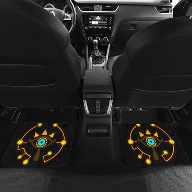 Legend Of Zelda Eye in black Car Floor Mats