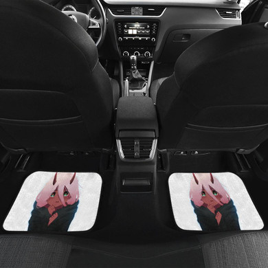 Zero Two Darling In The Franxx Shame Girl Car Floor Mats