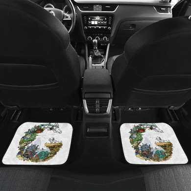 Ghibli Characters Anime Car Floor Mats