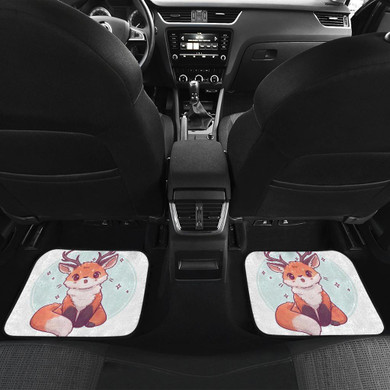 Deer Baby Chibi Anime Car Floor Mats