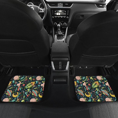 Galaxy Symbols Car Floor Mats