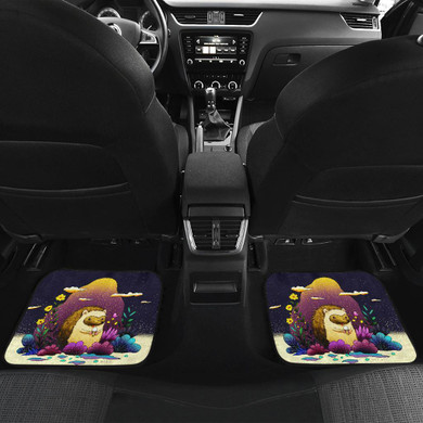 Hedgehog Chibi Animal Car Floor Mats