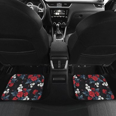 Rose Car Floor Mats