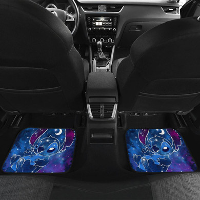 Stitch Galaxy Car Floor Mats