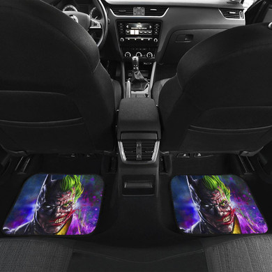 Joker and Batman Car Floor Mats Villains