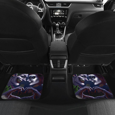 Joker and Harley Quinn Suicide Squad Car Mats