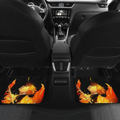 Kimetsu No Yaiba Anime Japan Car Floor Mats
