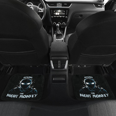 Spiderman Night Monkey Spider Verse Car Floor Mats