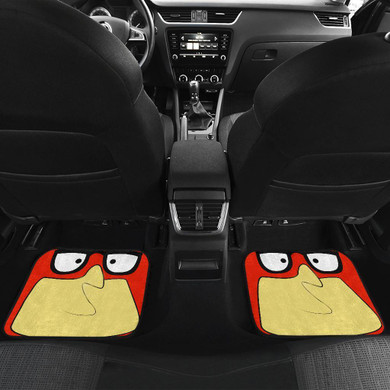 Minivip Red Car Floor Mats