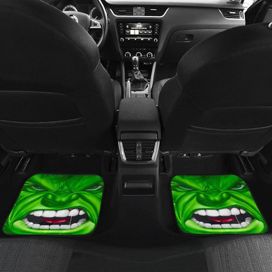 Hulk Angry Face Universe Car Floor Mats