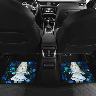 Glaceon Gorgeous Girl Anime Car Floor Mats