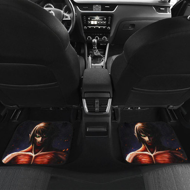 Eren Titan Attack On Titans Car Floor Mats