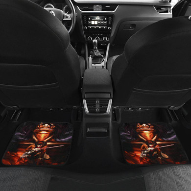 Mikasa & Eren Titan Attack On Titan Car Floor Mats